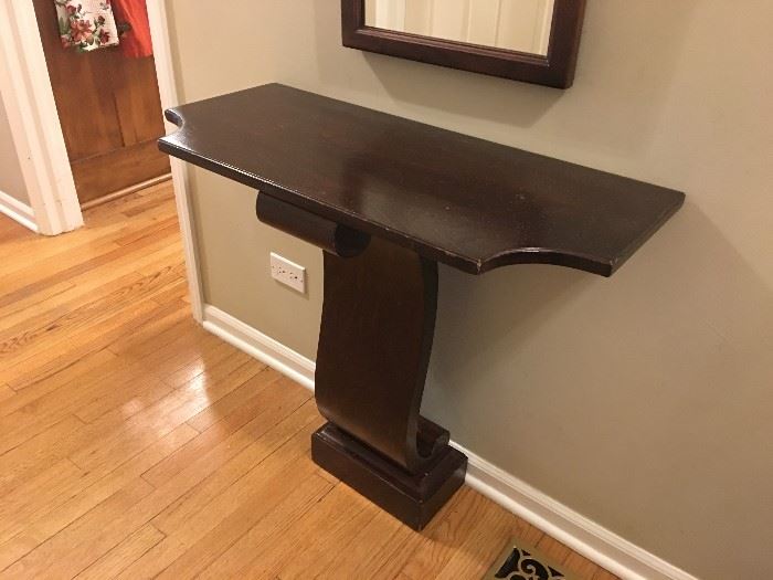 1960s hall table from set