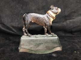 BH Bradley Hubbard Cast Iron Door Stop