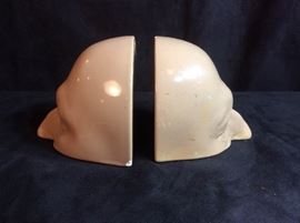 Eclectic Ceramic Bookends