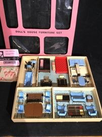 Mid Century Modern Doll House Furniture