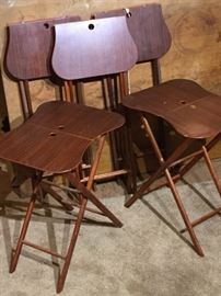 Mid Century TV Trays