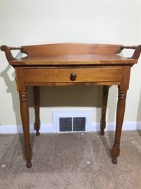 Old Wood Side Table