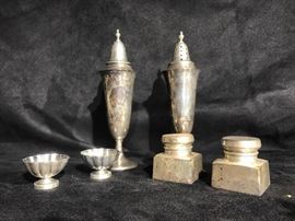 Sterling Salt Shakers 