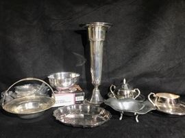 Wallace Chippendale Reed  Barton And other Silver