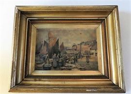 Antique Arthur Netherwood R.C.A. Framed Print