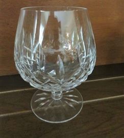 Waterford Ireland Crystal Lismore Brandy Snifters Goblet