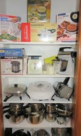 Bakeware, Cookware, Small Appliances 