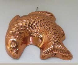 Copper Fish Mold 