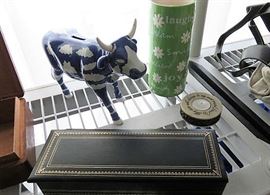 Ceramic Bull Bank, Candles