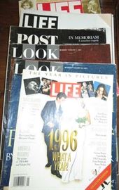 Old Life, Post, Look, Life Magazines