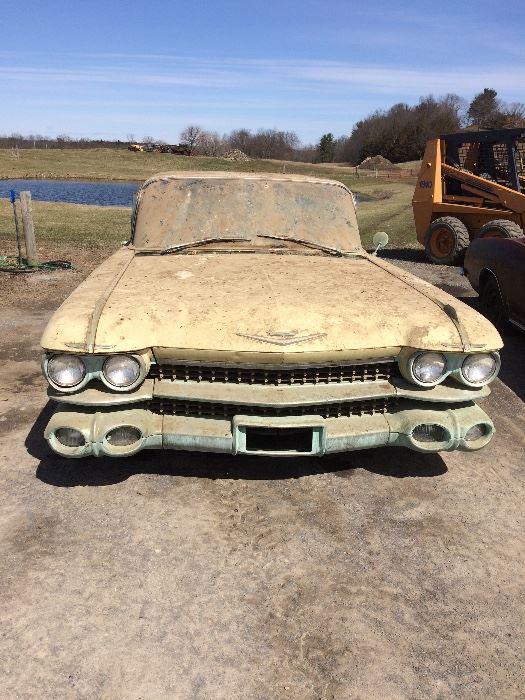 1959 Cadillac. Body in great shape. 