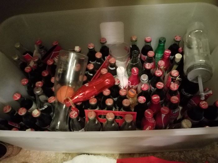 coke bottle collection