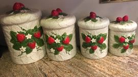 Vintage canister set