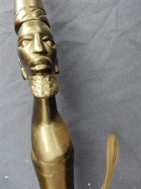 AFRICAN CARVED WALKING STICK