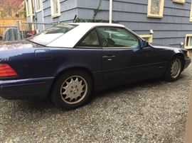 1997 Mercedes Benz SL320 Convertible 2 Dr Roadster