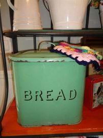 vintage bread box