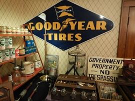 GOODYEAR TIRES SIGN