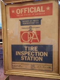 OFFICIAL INSPECTION SIGN