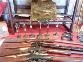 BENJAMIN AIR RIFLE AND DAISY BB GUNS