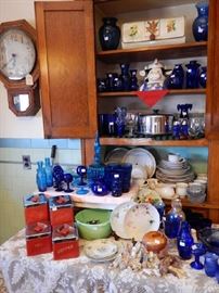 FULL KITCHEN OF GLASS & MORE