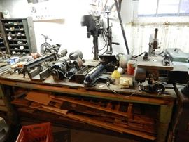 TONS OF OLD TOOLS, HARDWARE, ETC