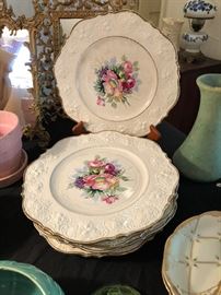 Made in Japan Floral Service Plates
