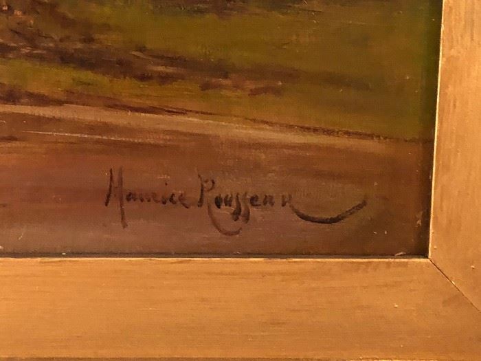 Maurice Rosseau Signature 