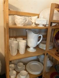 Milk Glass Collection 