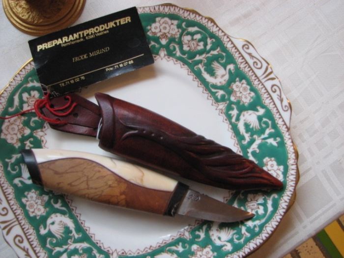 hand carved knife