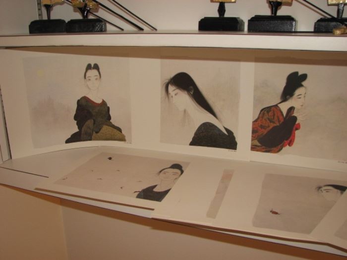 Chinese prints - ladies