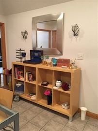 wooden wall unit