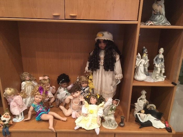 Ashton Drake porcelain dolls