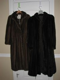 Mink coats