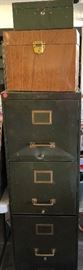 Vintage File Cabinet