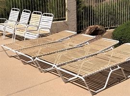 Vinyl Chairs and Loungers