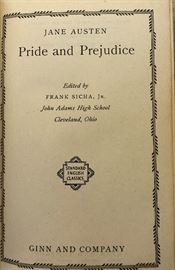 Jane Austen Pride and Prejudice