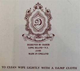 Daher Decorated Ware Tray