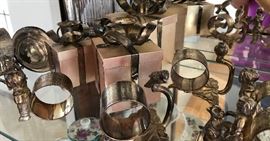 Vintage and Antique Napkin Rings, Figurines, and more