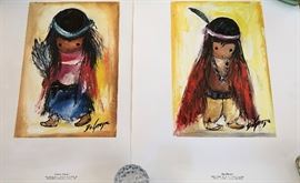 DeGrazia Print "Feather Dancer"
DeGrazia Print "Red Blanket"