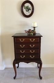 Footed Silverware Chest