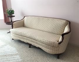 Mahogany Settee