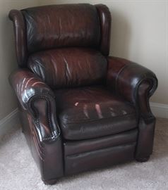 Bernhardt leather recliner