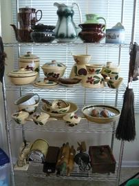 Watt ware collection and vintage kitchen items