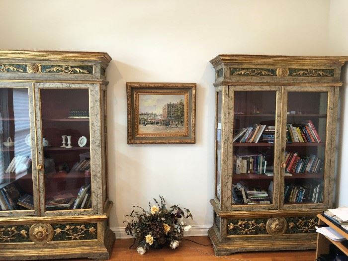 Custom Built Display Cases - Hand Painted and Made in Italy