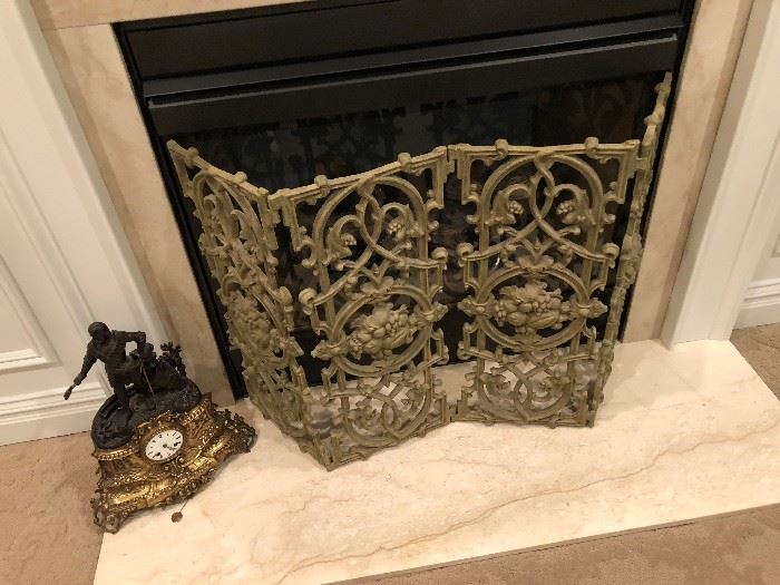 Fireplace screen 