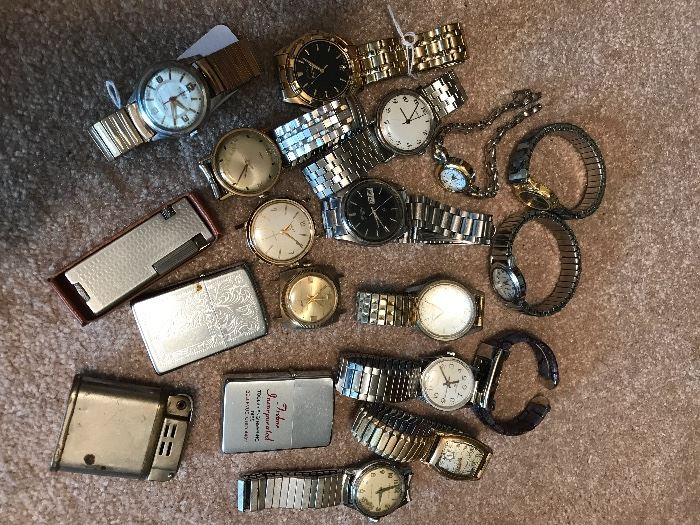 Vintage Watches & Lighters