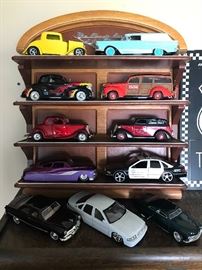 Model cars & Display shelf