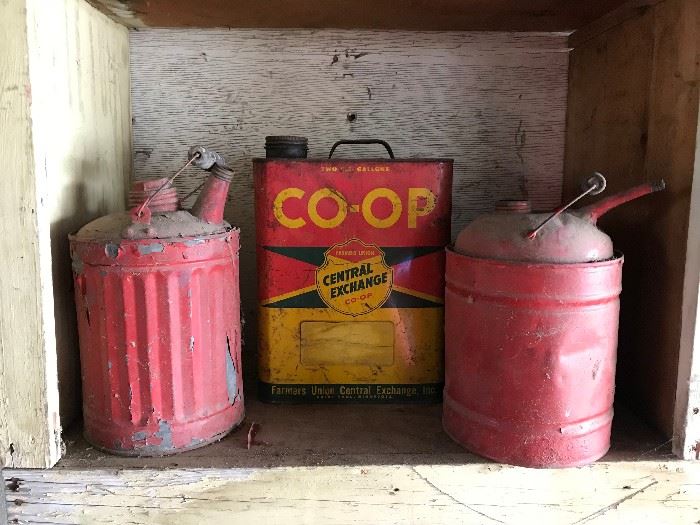 Found Couple more gas cans  
The co op can was sold yesterday 2 red ones are still available