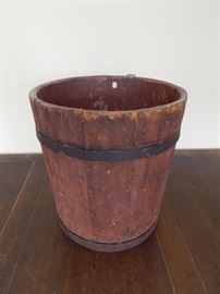 Antique Sap Bucket