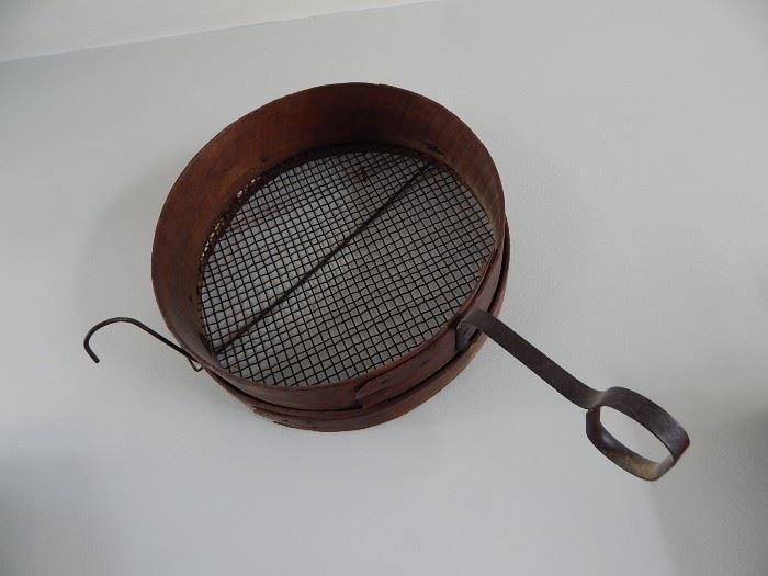 Antique Wooden Sifter